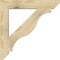 Ekena Millwork Funston Slat Rough Sawn Bracket, Douglas Fir, 4"W x 28"D x 28"H BKT04X28X28FST06RDF - alternate 2